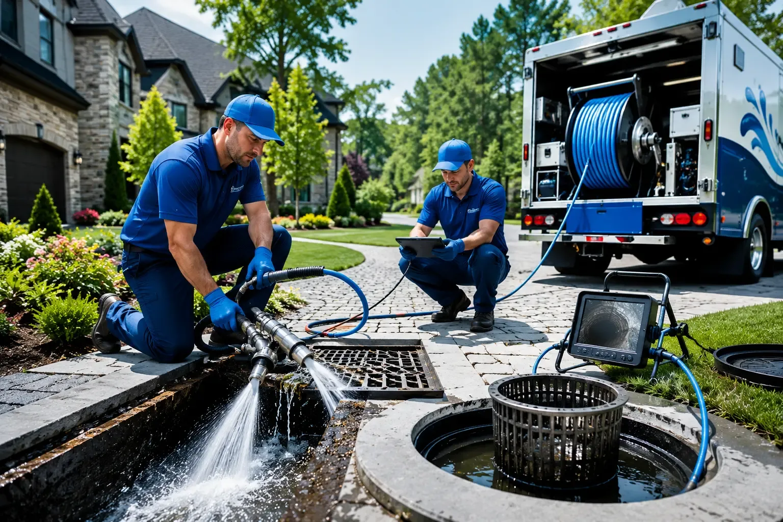 Local outdoor drain cleaning professionals in Quail, TX