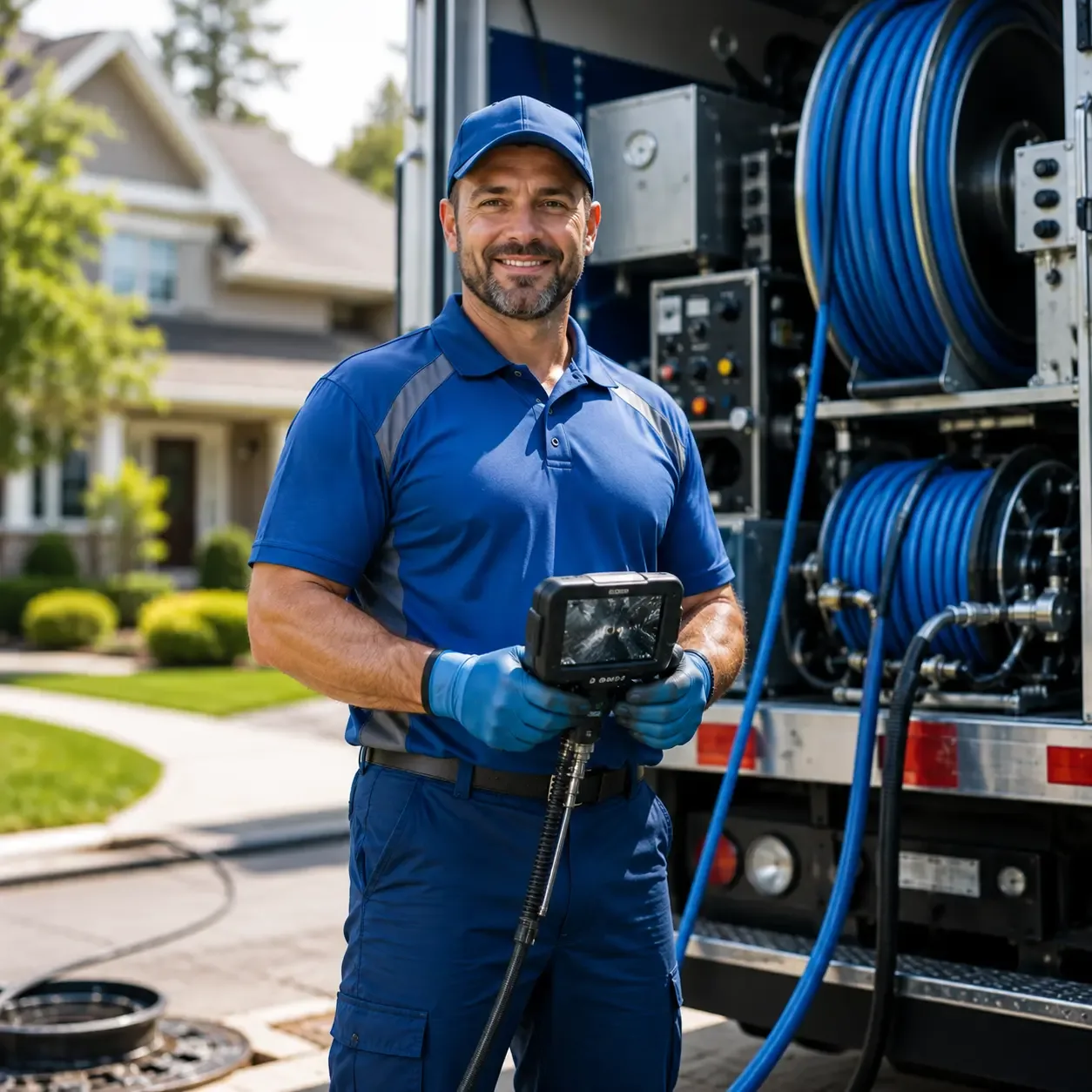 Local outdoor drain cleaning specialists in Quail, TX